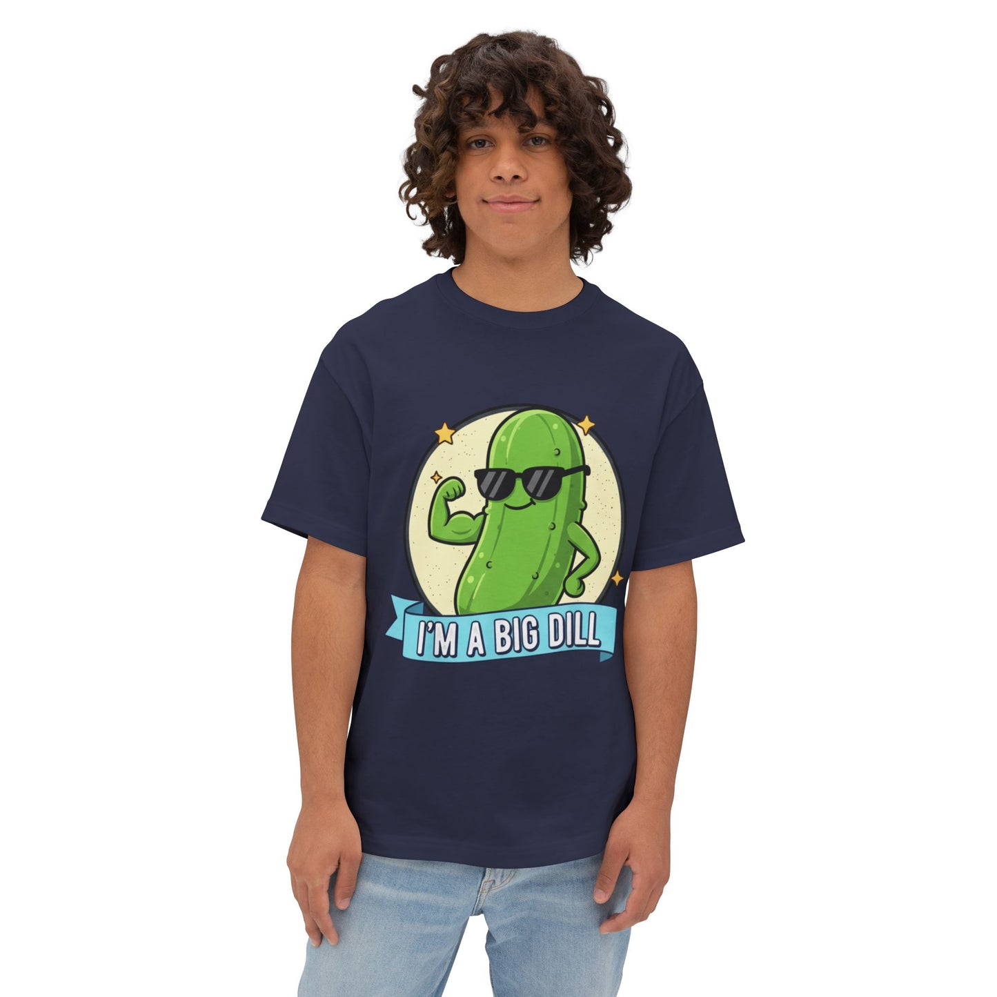 I'm A Big Dill Graphic Tee - Unisex Oversized Boxy T-Shirt