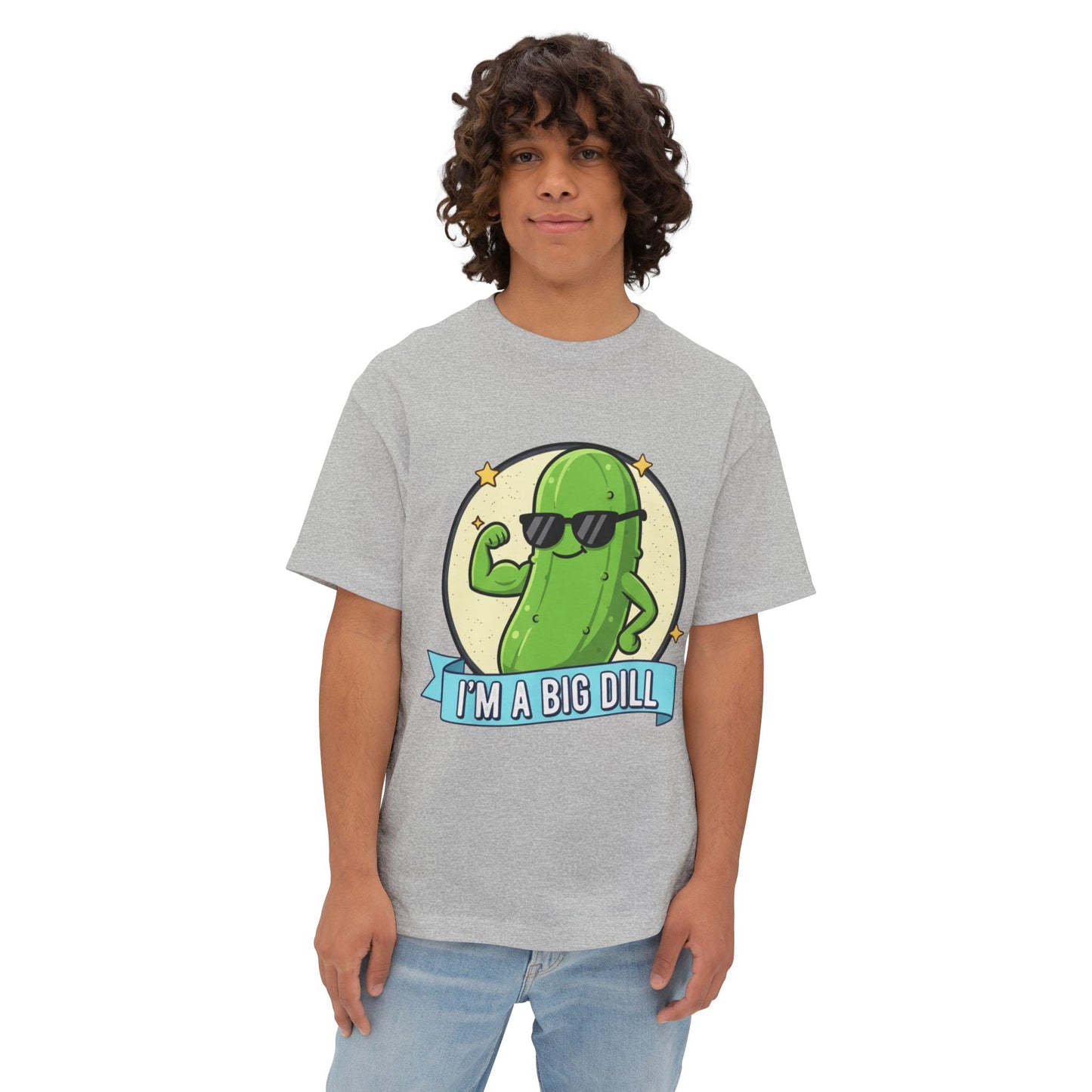 I'm A Big Dill Graphic Tee - Unisex Oversized Boxy T-Shirt