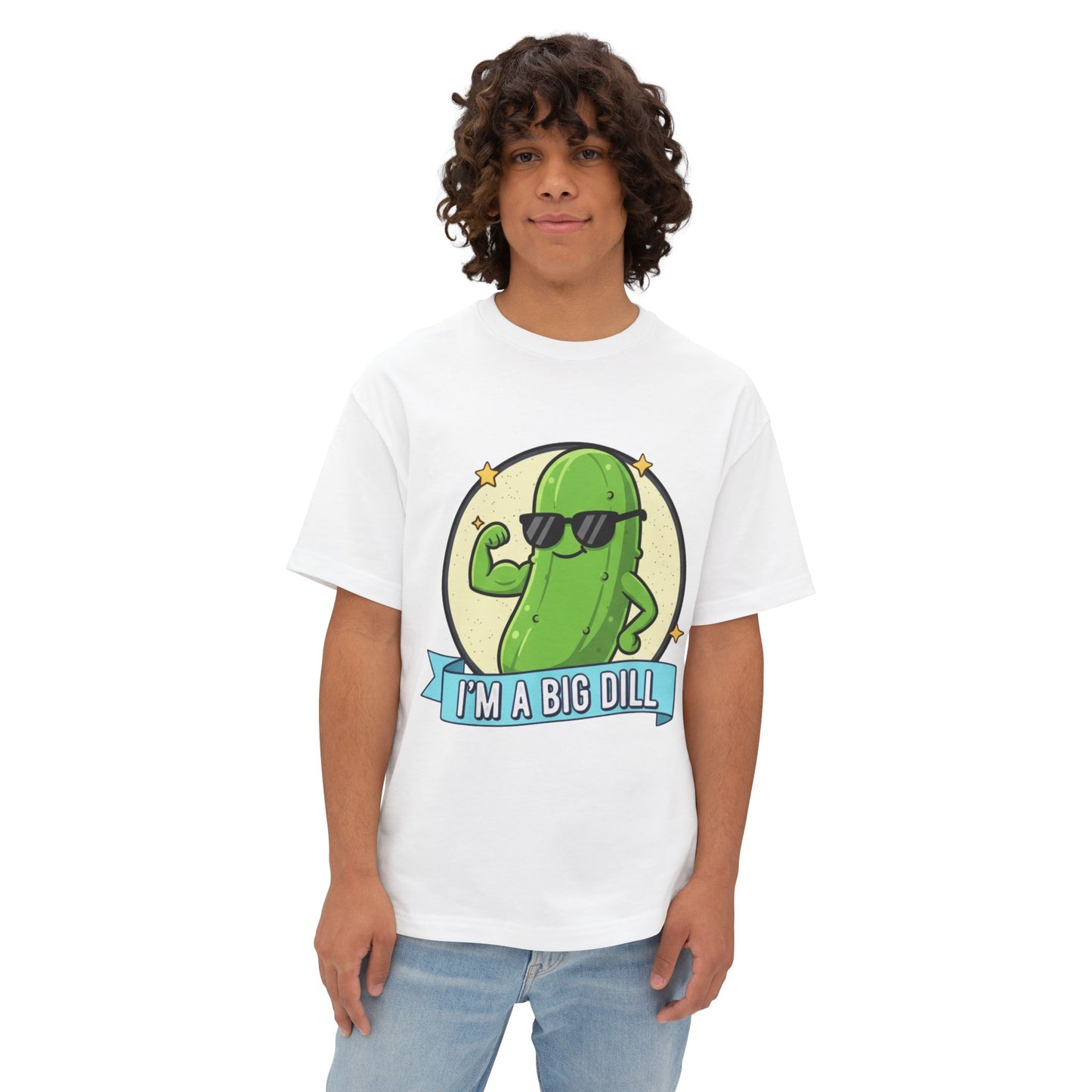 I'm A Big Dill Graphic Tee - Unisex Oversized Boxy T-Shirt