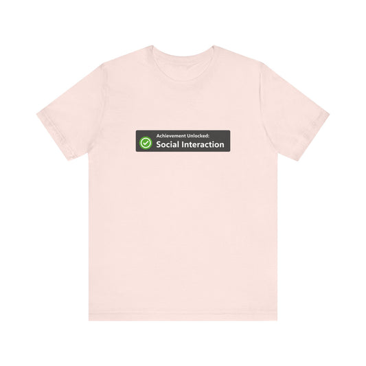 Social Interaction Achievement Tee