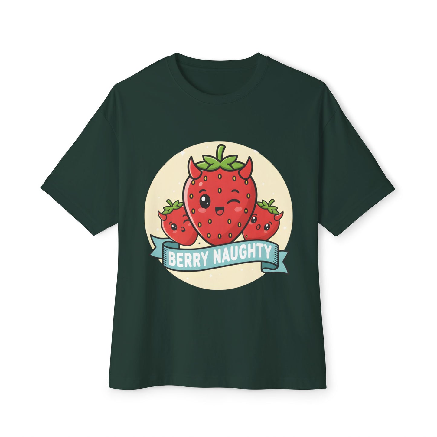 Berry Naughty Unisex Oversized Tee