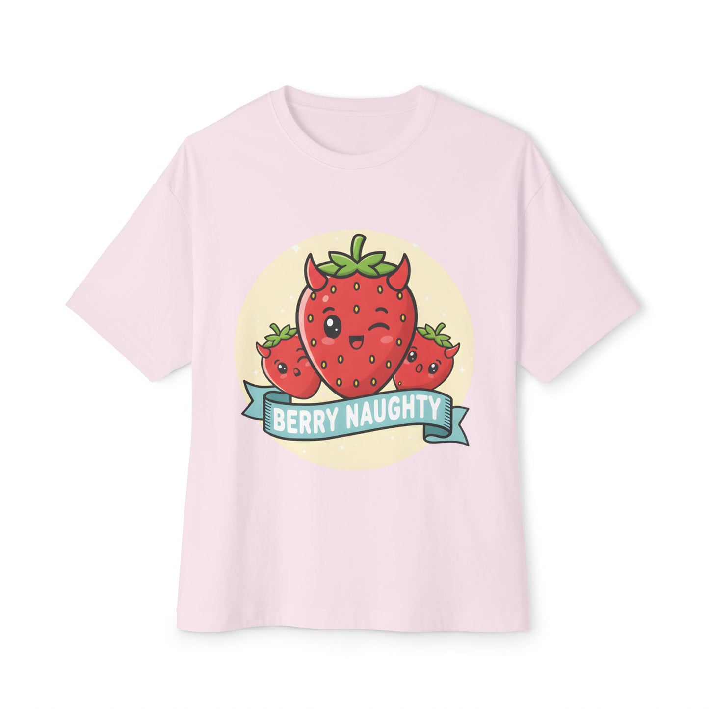 Berry Naughty Unisex Oversized Tee