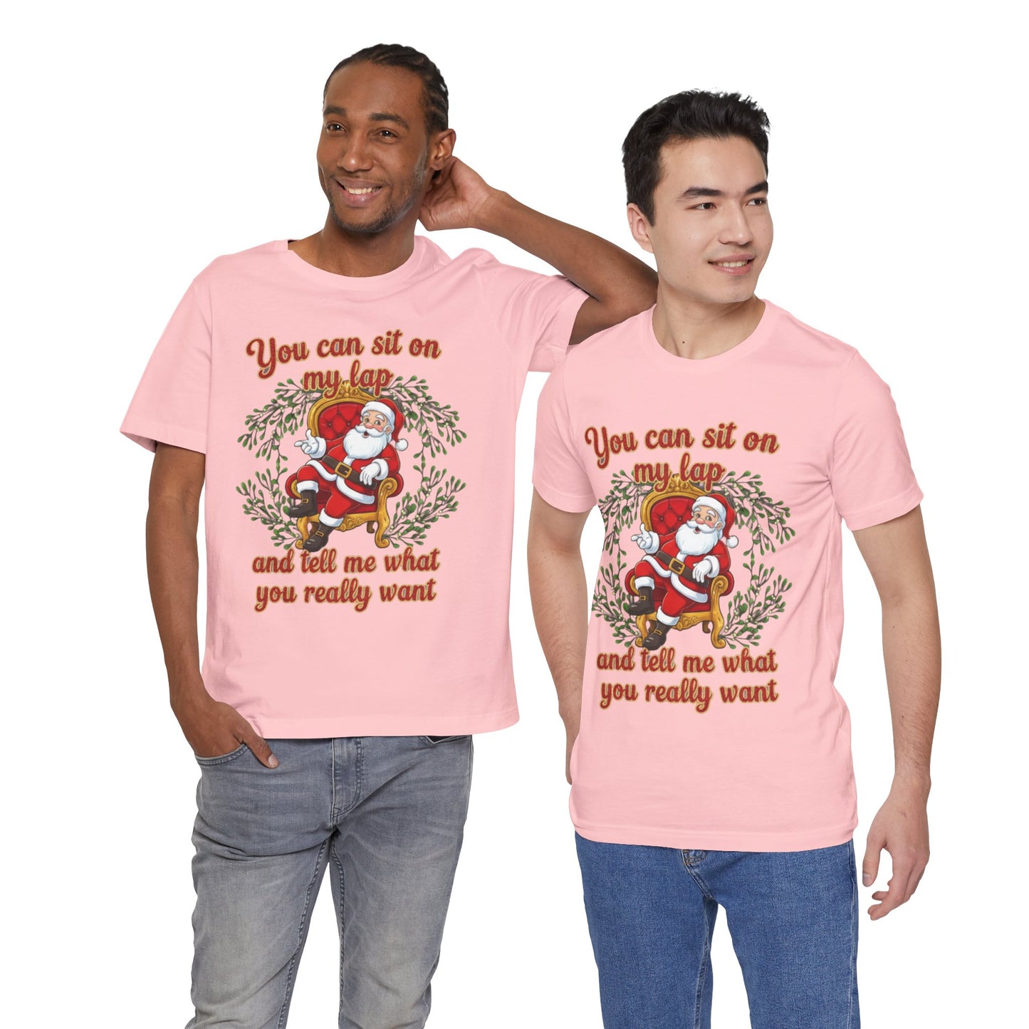 Sit On My Lap Christmas Tee