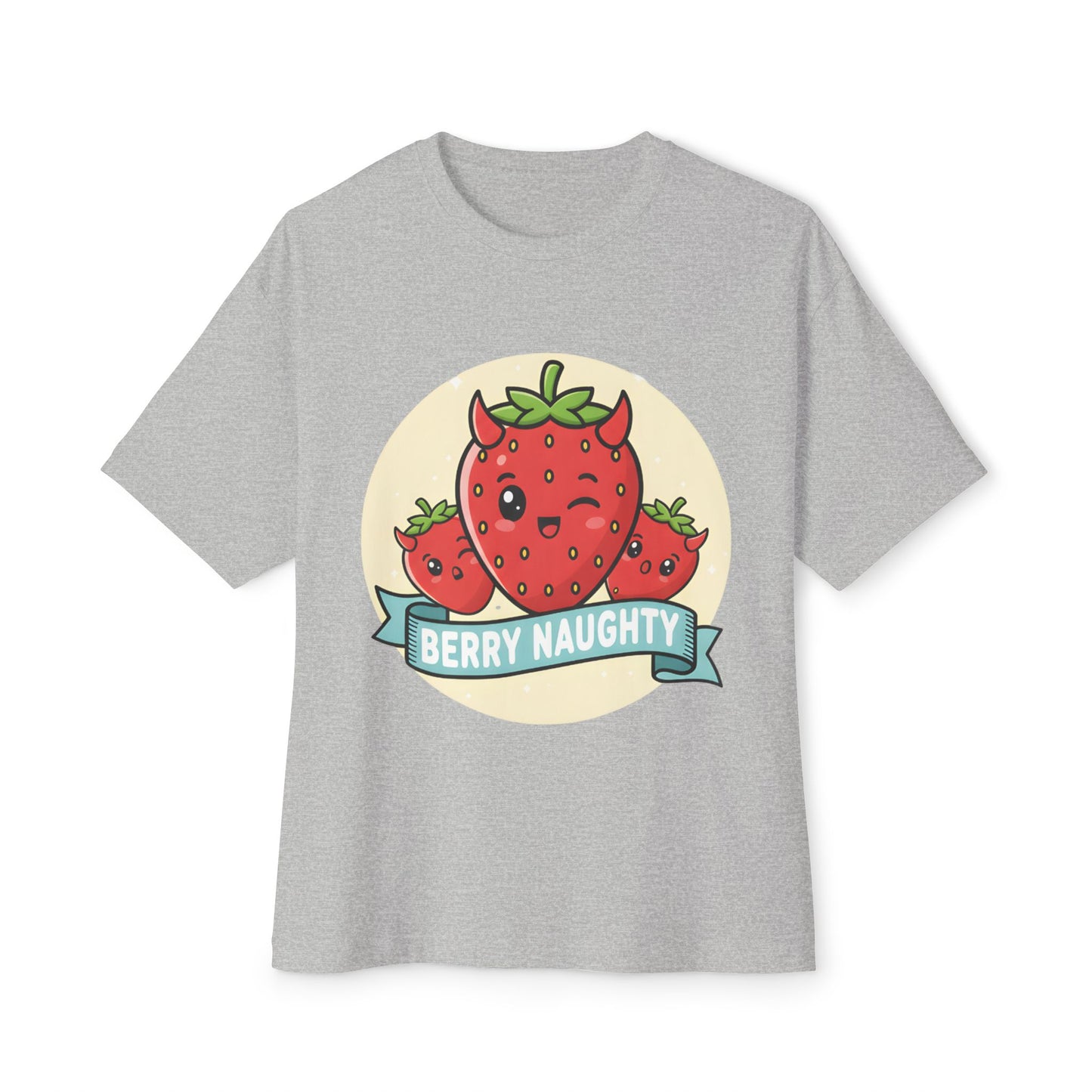 Berry Naughty Unisex Oversized Tee