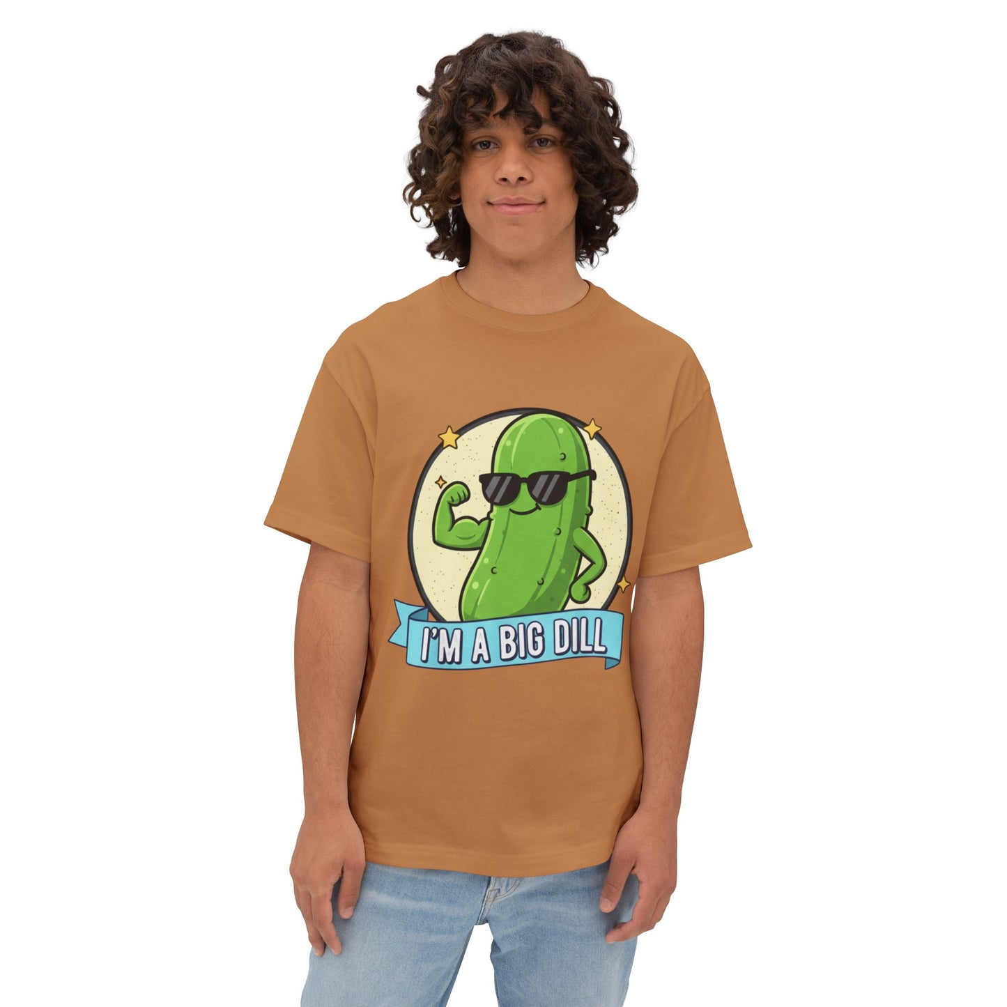 I'm A Big Dill Graphic Tee - Unisex Oversized Boxy T-Shirt