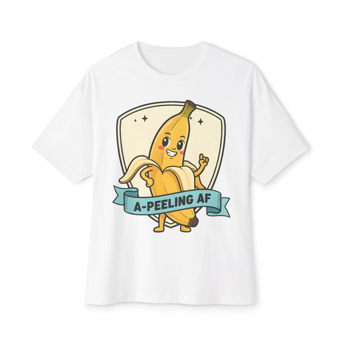 A-Peeling AF Unisex Oversized Boxy Tee