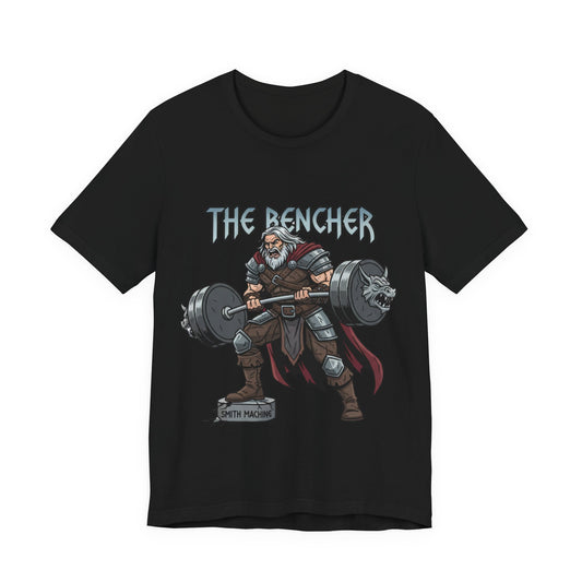 The Bencher T-Shirt — Viking Strength Gym Tee