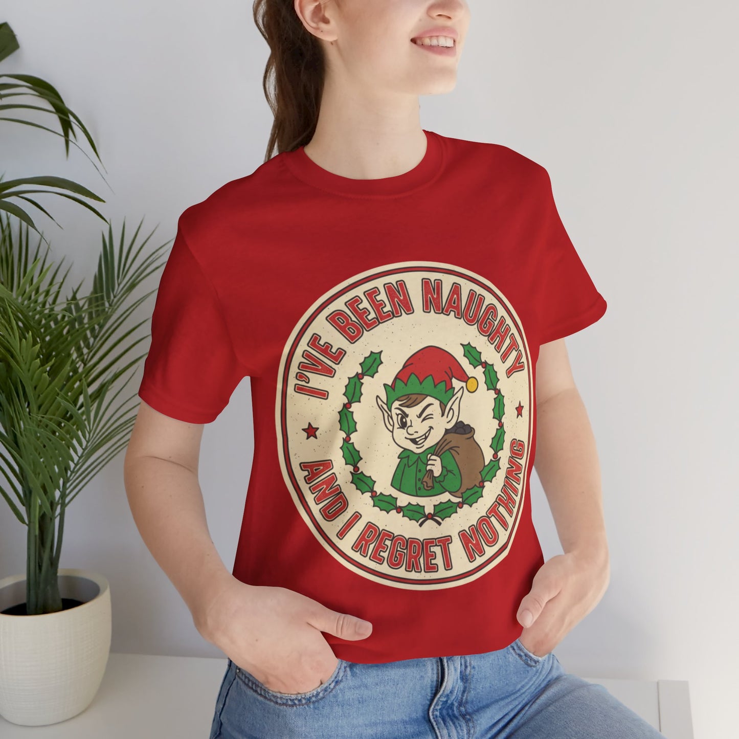 Naughty Elf Tee