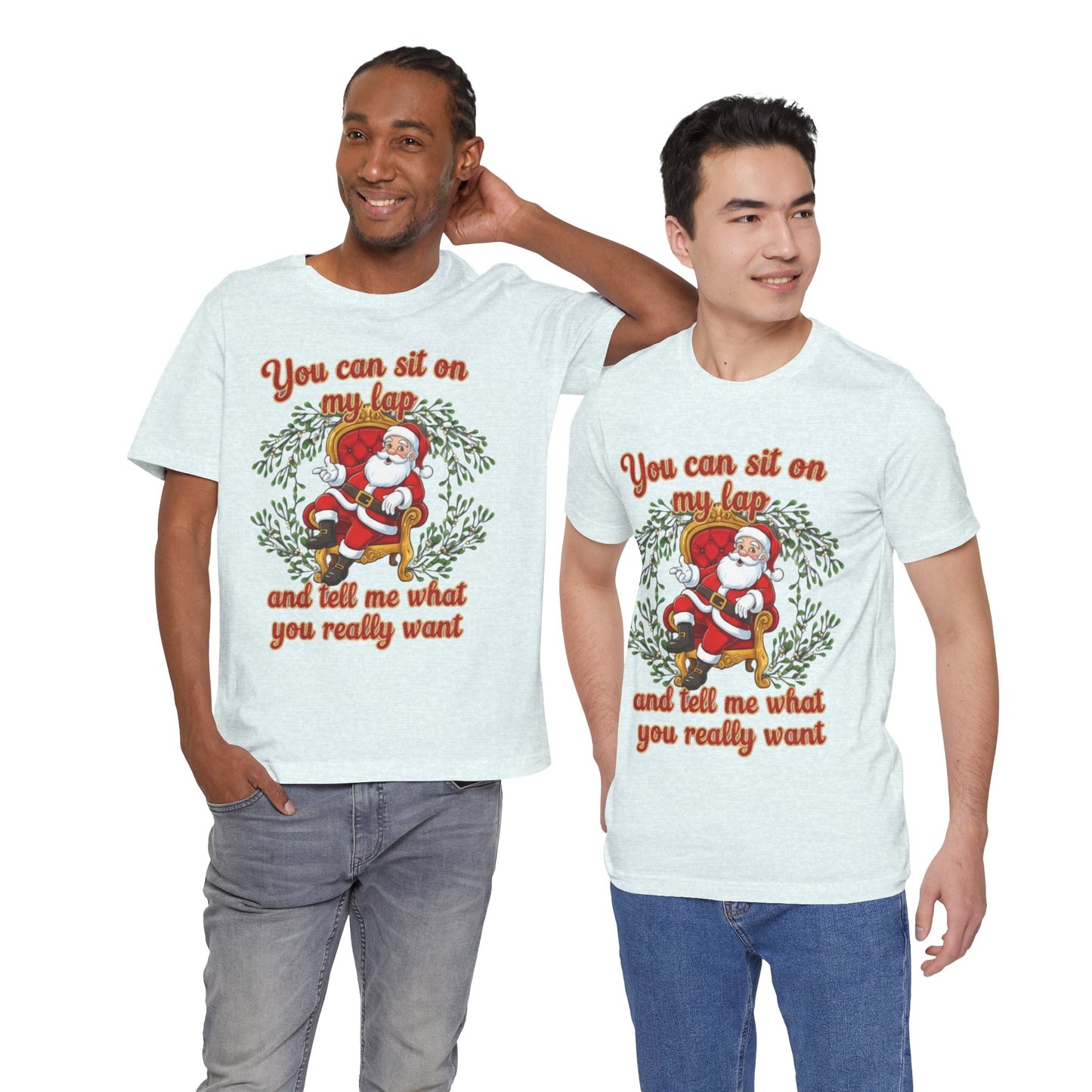 Sit On My Lap Christmas Tee