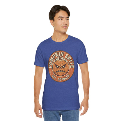 Pumpkin Spite Tee — 'Pumpkin Spite • Est. October' Halloween Graphic Shirt