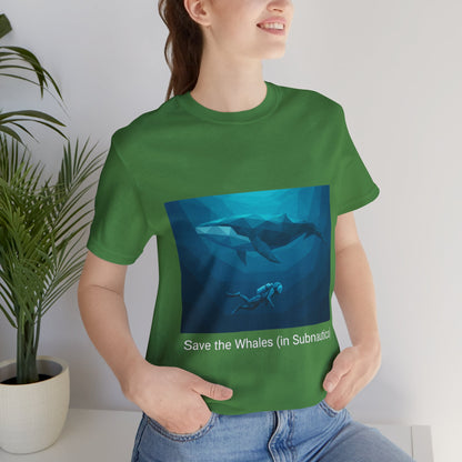 Save the Whales Tee