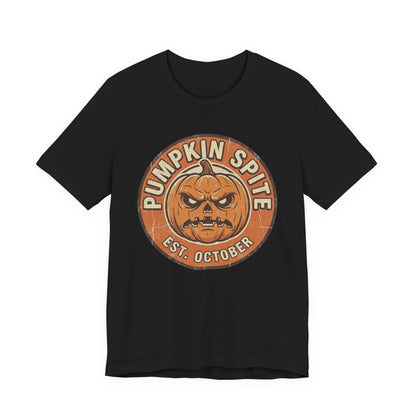 Pumpkin Spite Tee — 'Pumpkin Spite • Est. October' Halloween Graphic Shirt