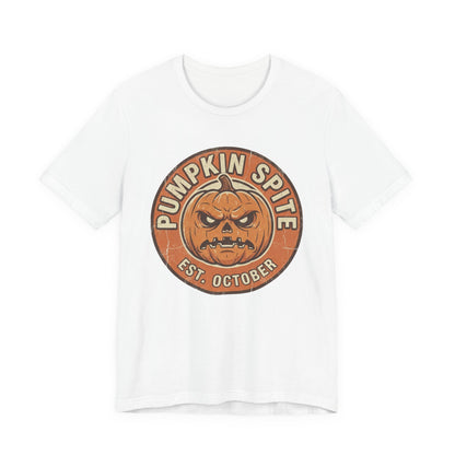 Pumpkin Spite Tee — 'Pumpkin Spite • Est. October' Halloween Graphic Shirt