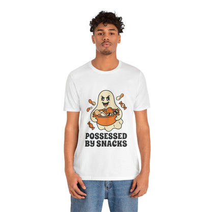 Possessed By Snacks T-Shirt – Cute Ghost Eating Candy Tee