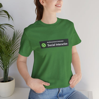 Social Interaction Achievement Tee