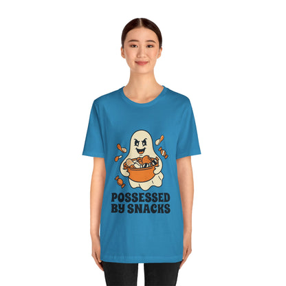 Possessed By Snacks T-Shirt – Cute Ghost Eating Candy Tee