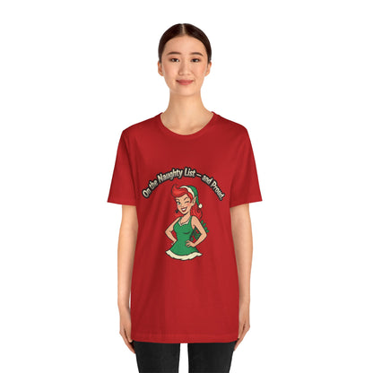 Naughty List And Proud Tee