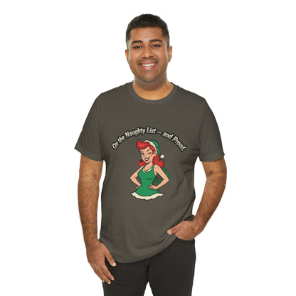Naughty List And Proud Tee