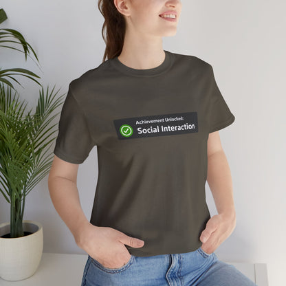 Social Interaction Achievement Tee
