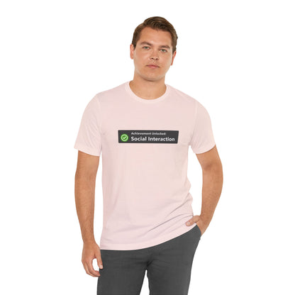 Social Interaction Achievement Tee