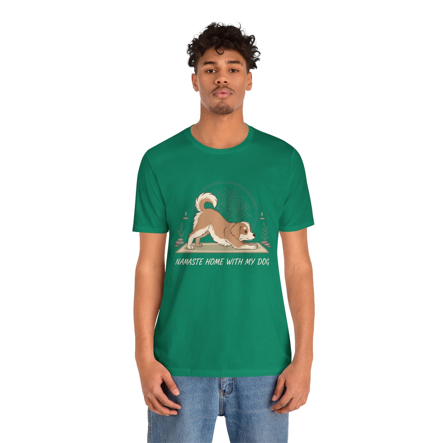 Namaste With My Dog Tee