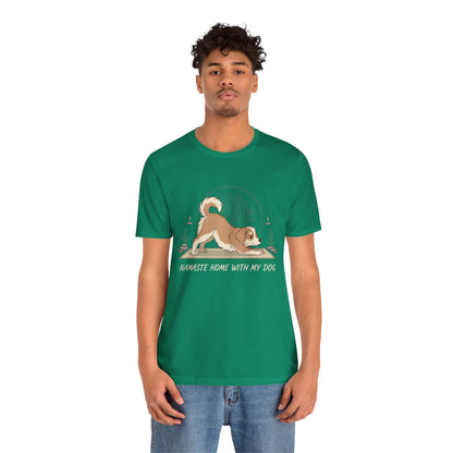 Namaste With My Dog Tee