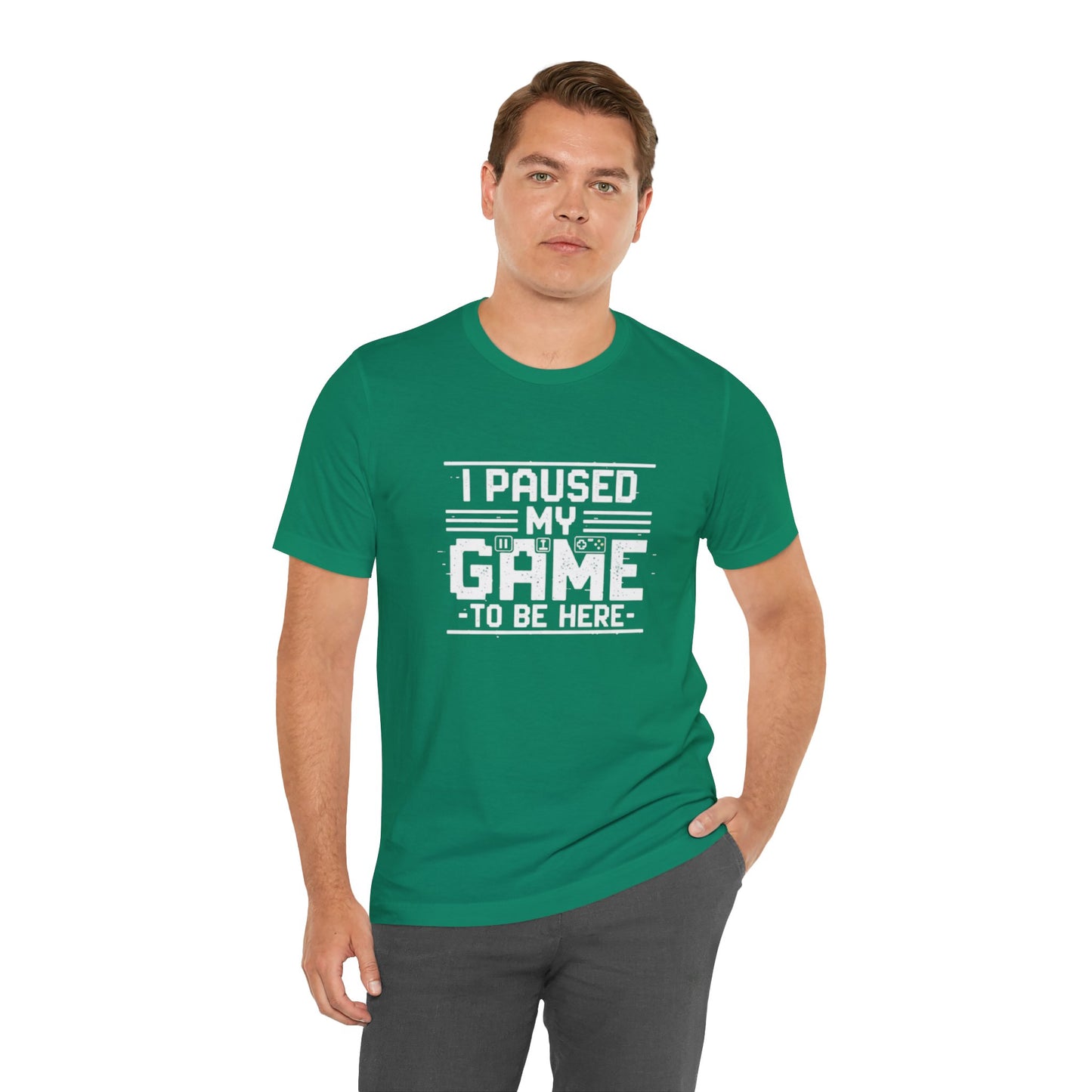 I Paused My Game Unisex Tee