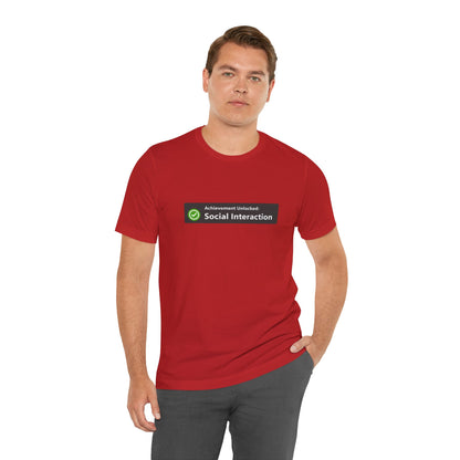 Social Interaction Achievement Tee