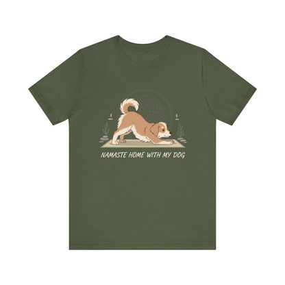 Namaste With My Dog Tee
