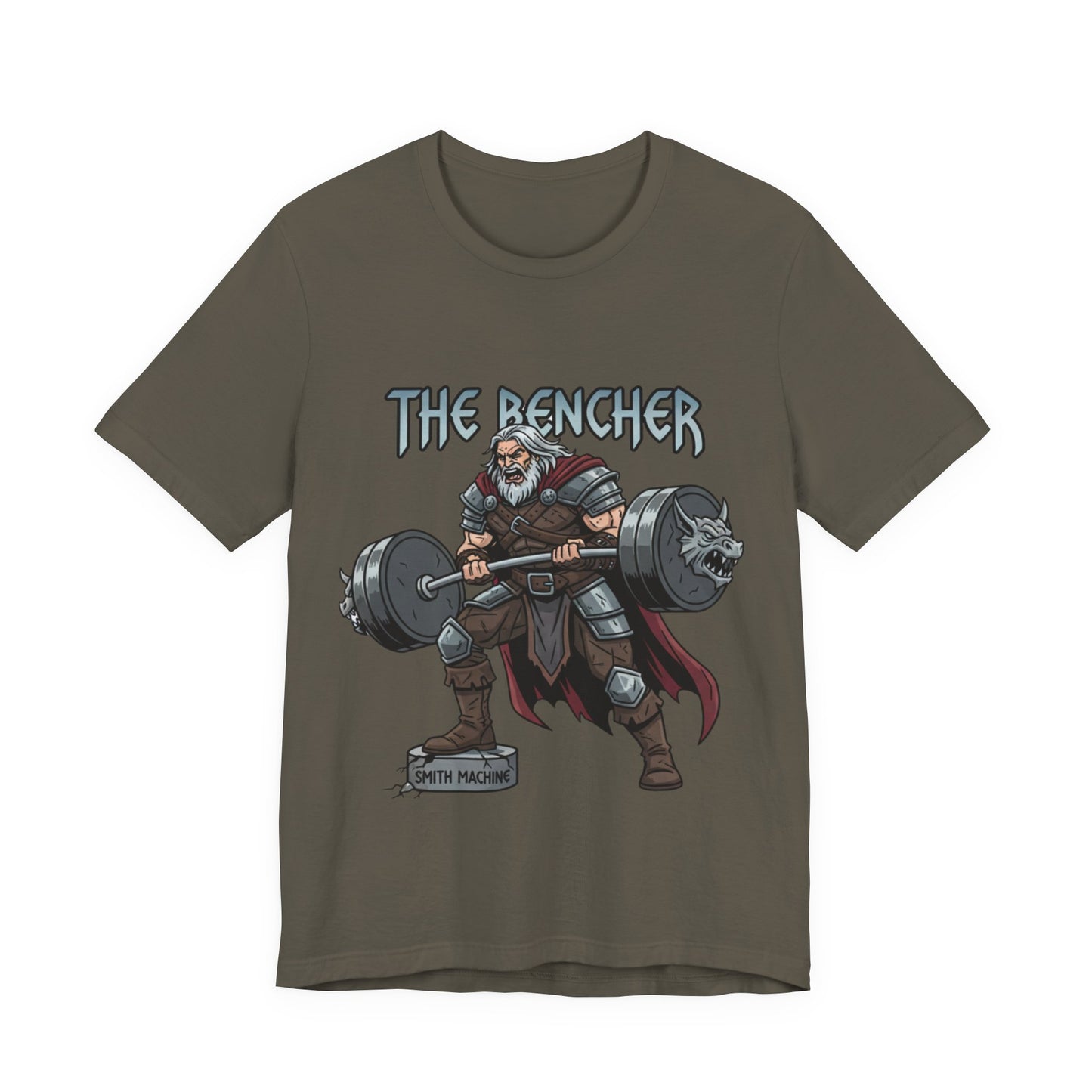 The Bencher T-Shirt — Viking Strength Gym Tee