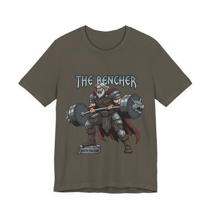 The Bencher T-Shirt — Viking Strength Gym Tee