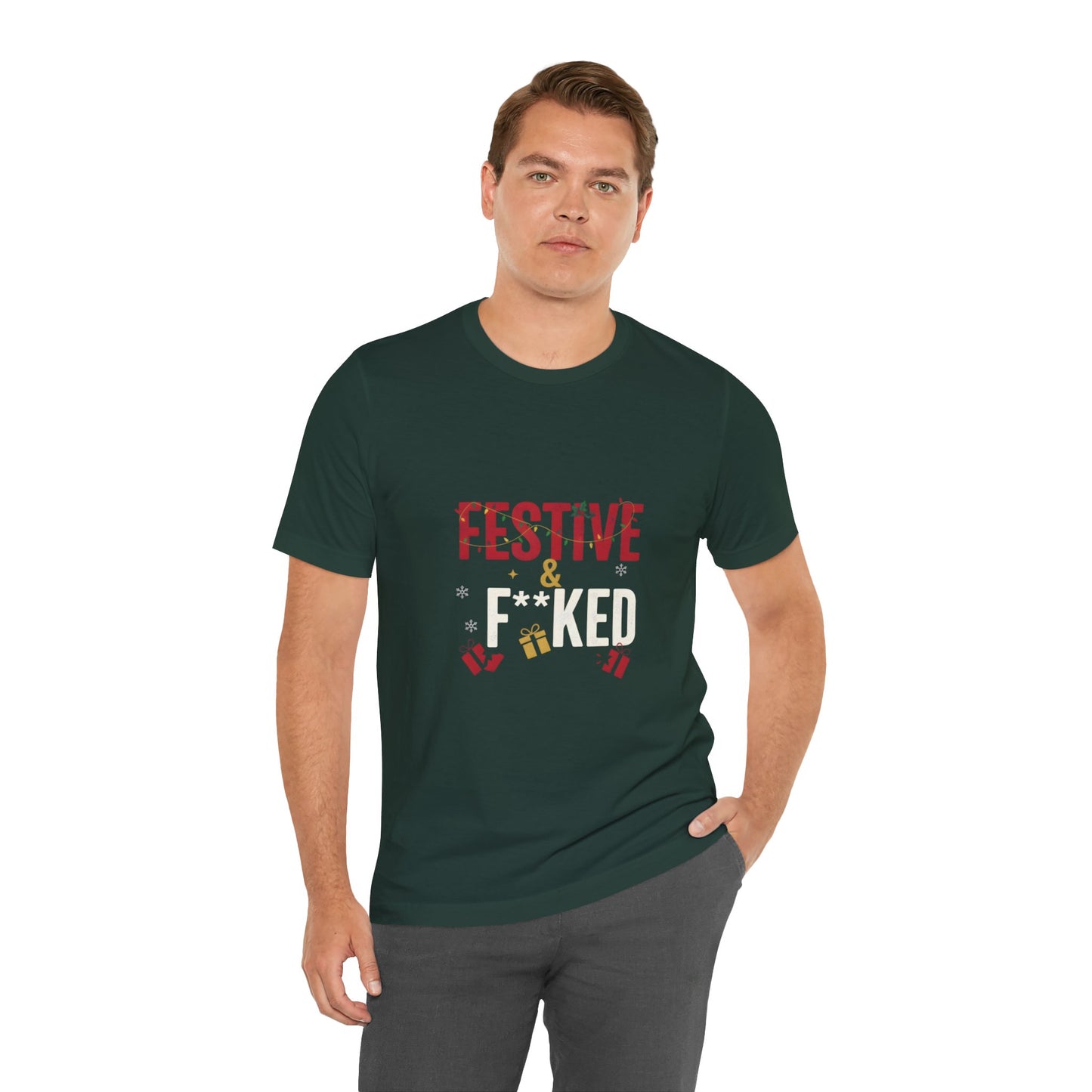 Festive & F**ked Unisex Jersey Tee