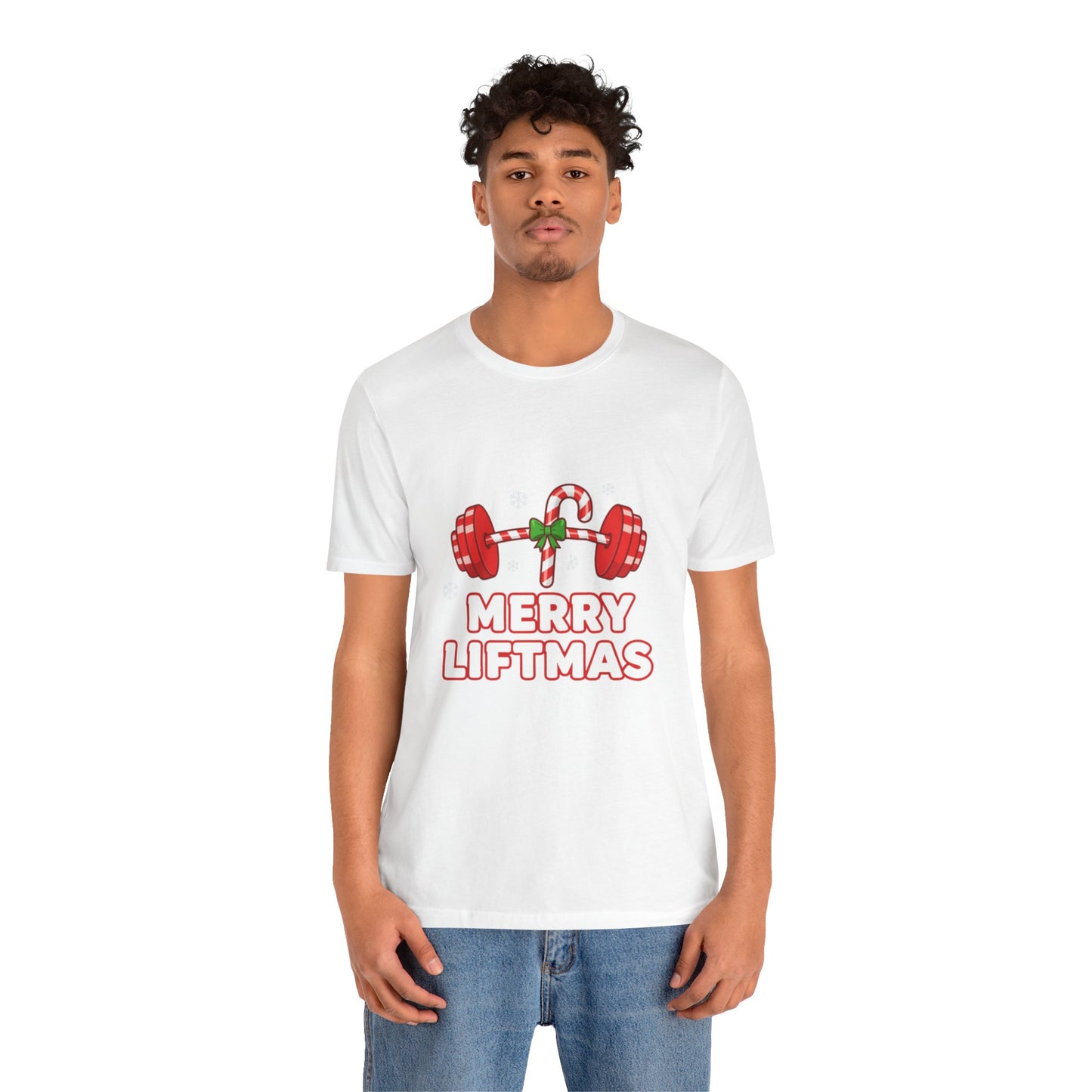Merry Liftmas Tee - Unisex Christmas Workout Shirt