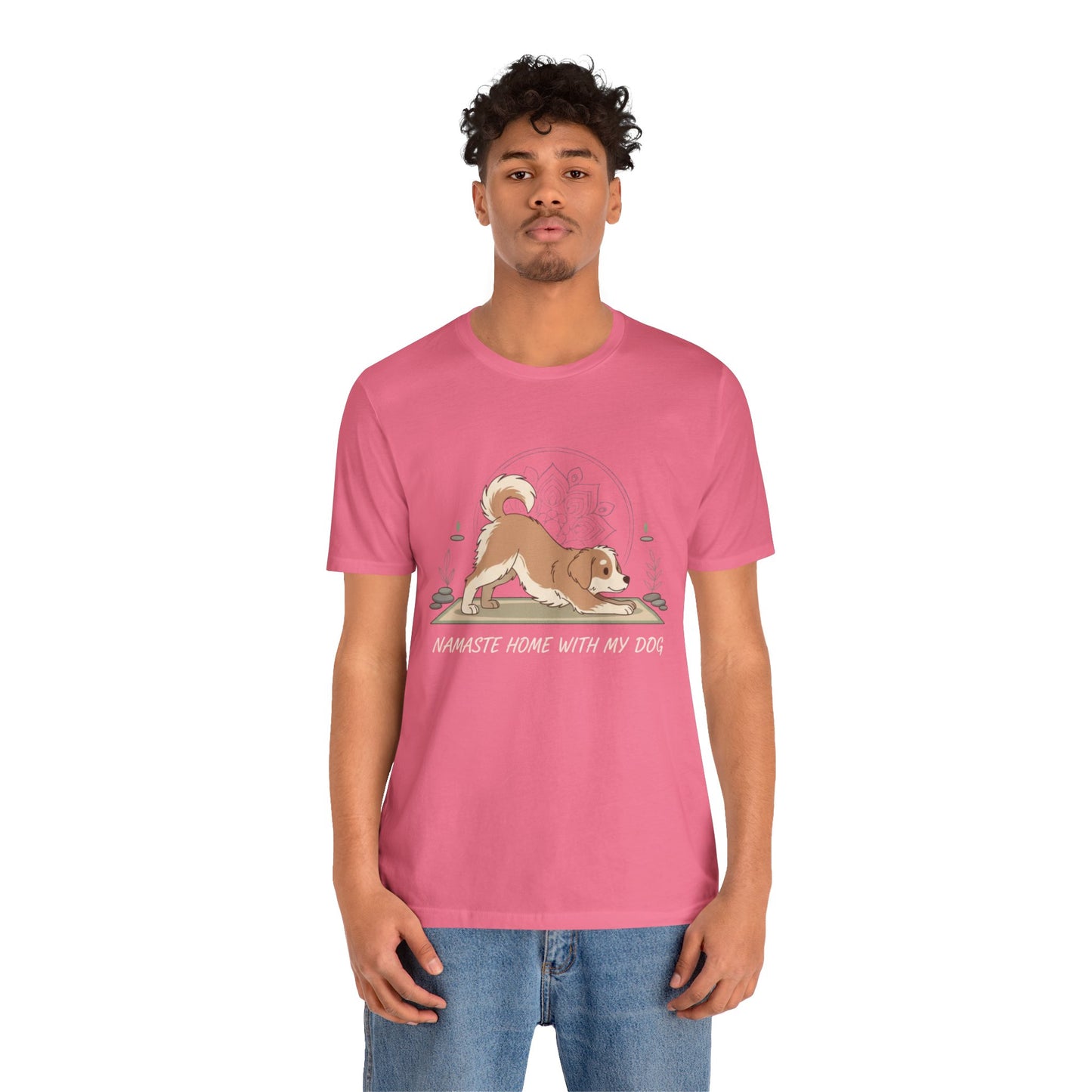 Namaste With My Dog Tee
