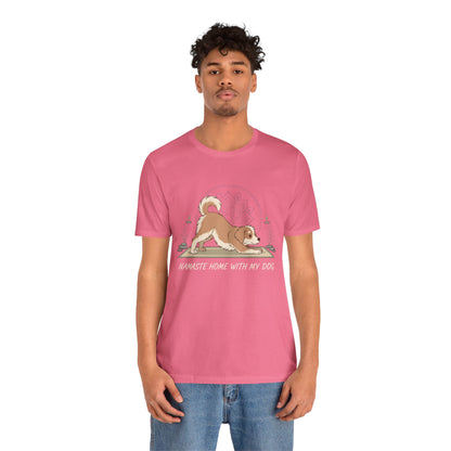 Namaste With My Dog Tee