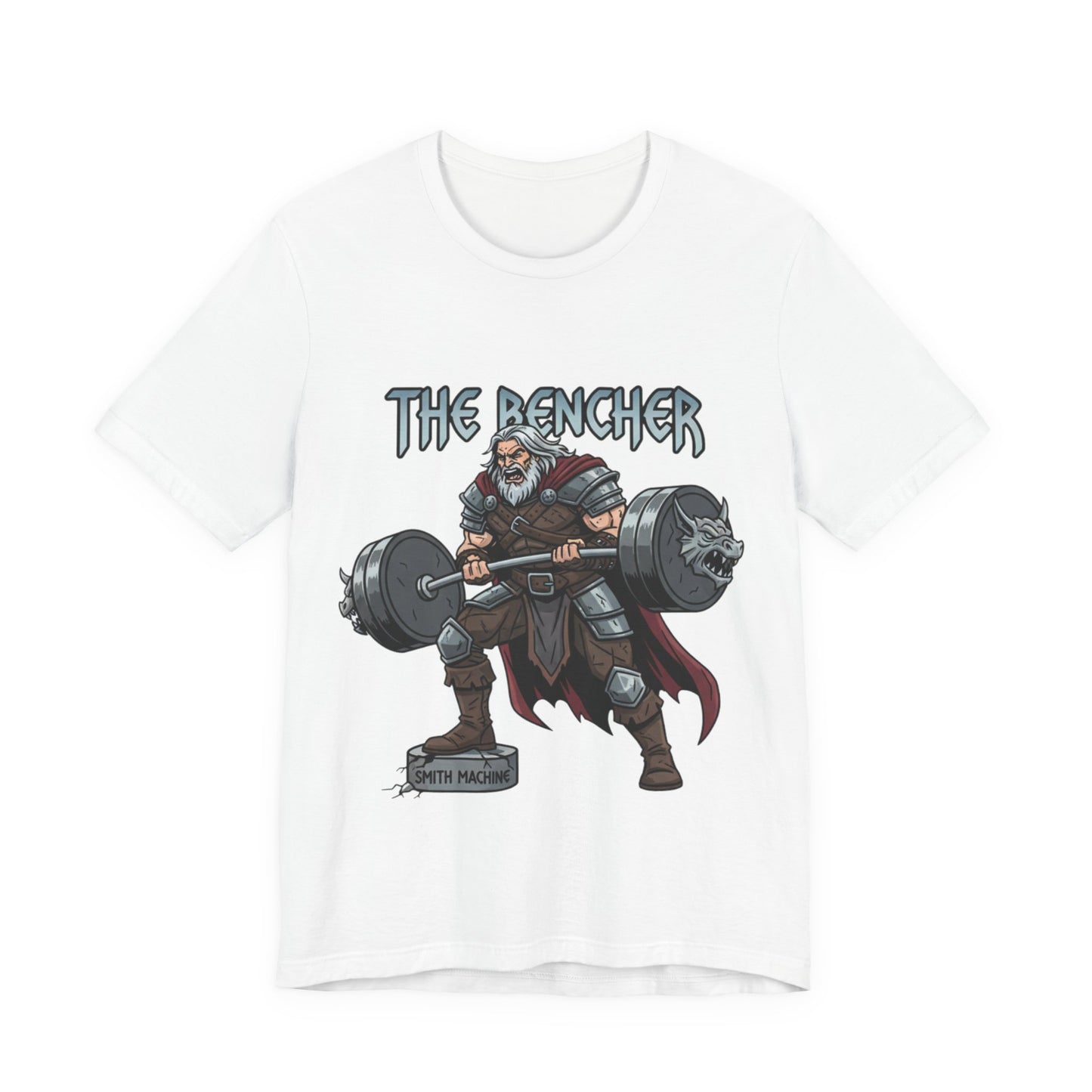 The Bencher T-Shirt — Viking Strength Gym Tee
