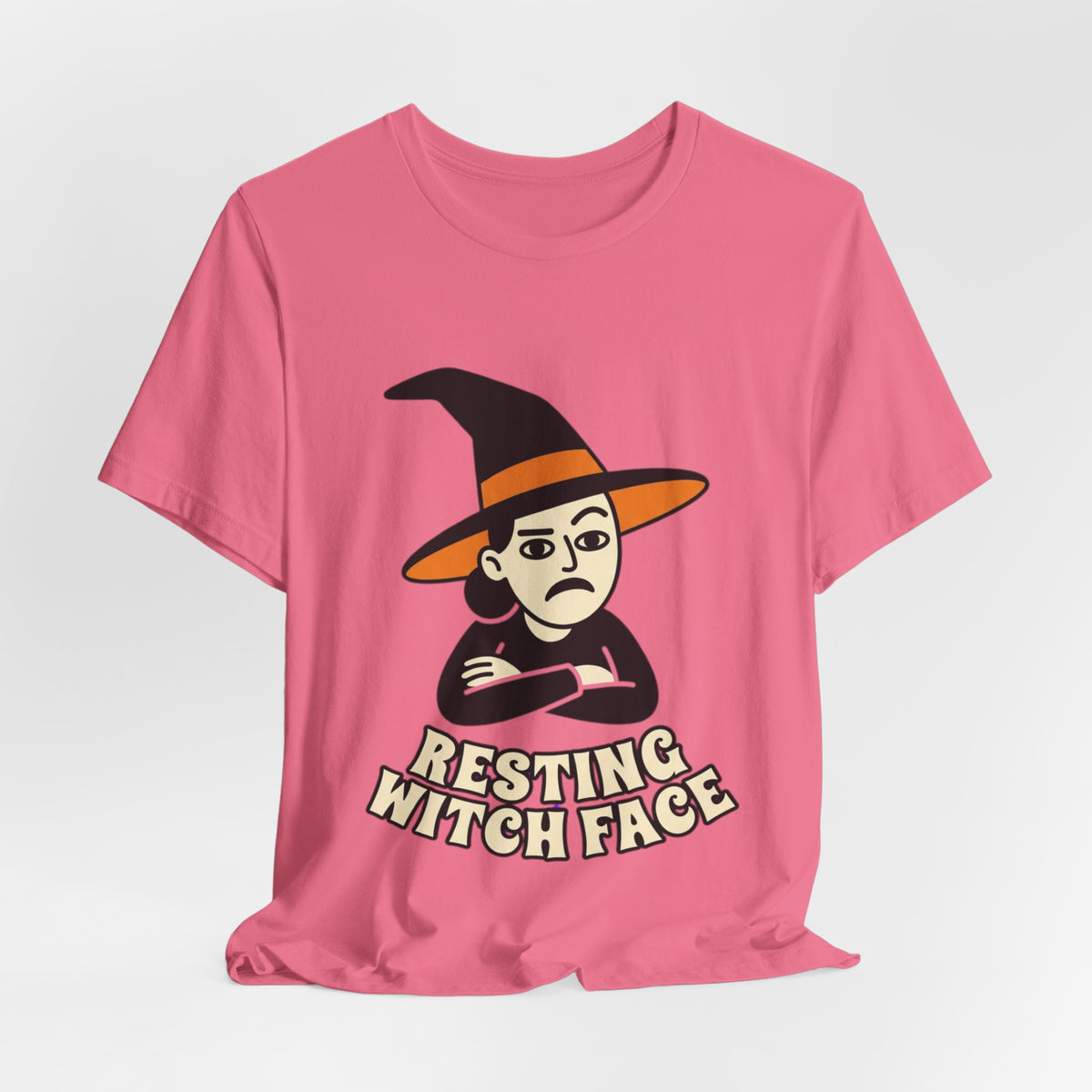Resting Witch Face Tee — Funny Halloween Graphic T-Shirt