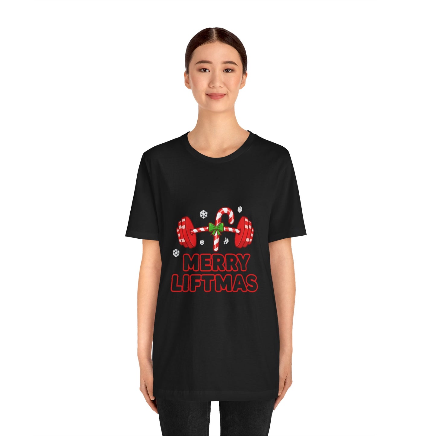 Merry Liftmas Tee - Unisex Christmas Workout Shirt