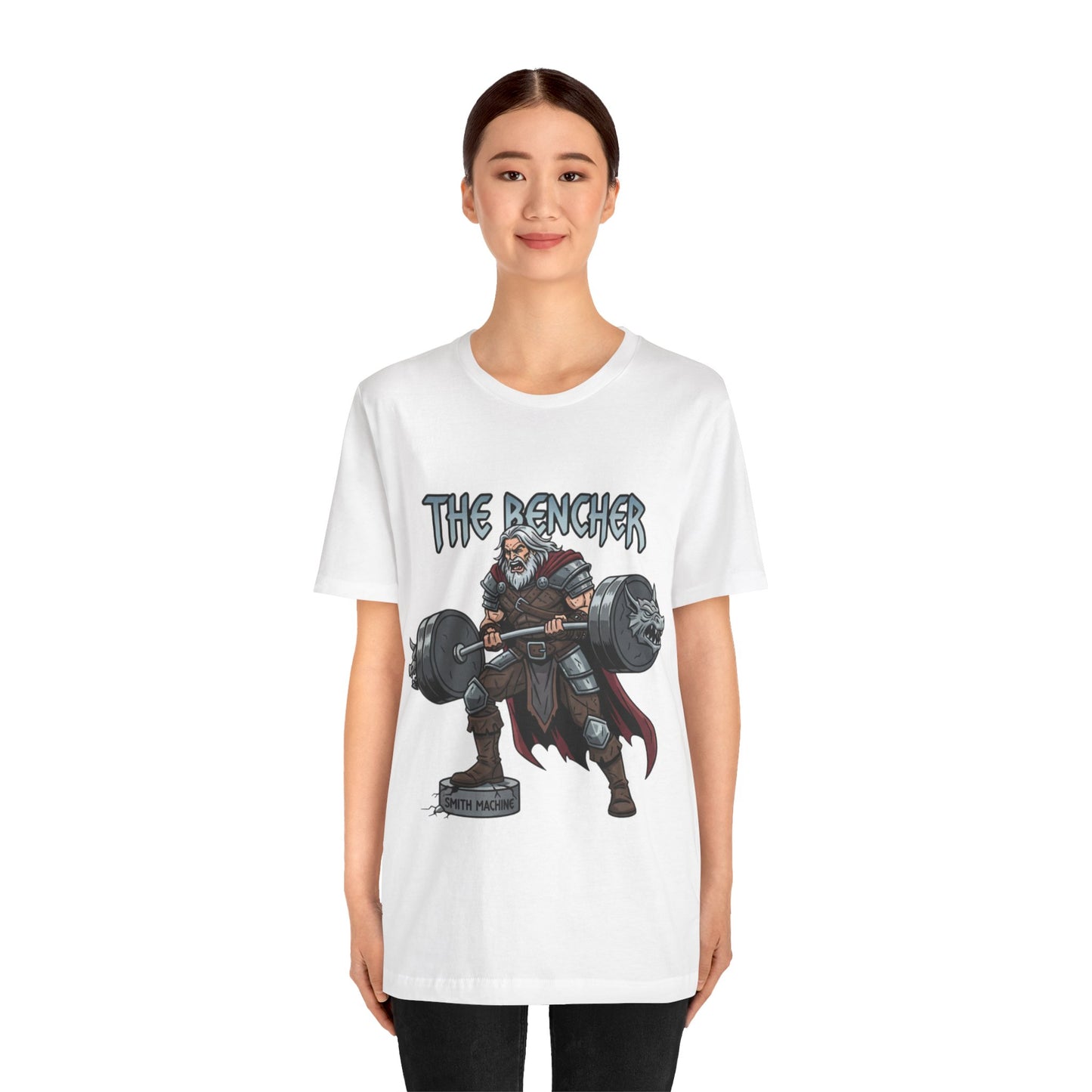 The Bencher T-Shirt — Viking Strength Gym Tee