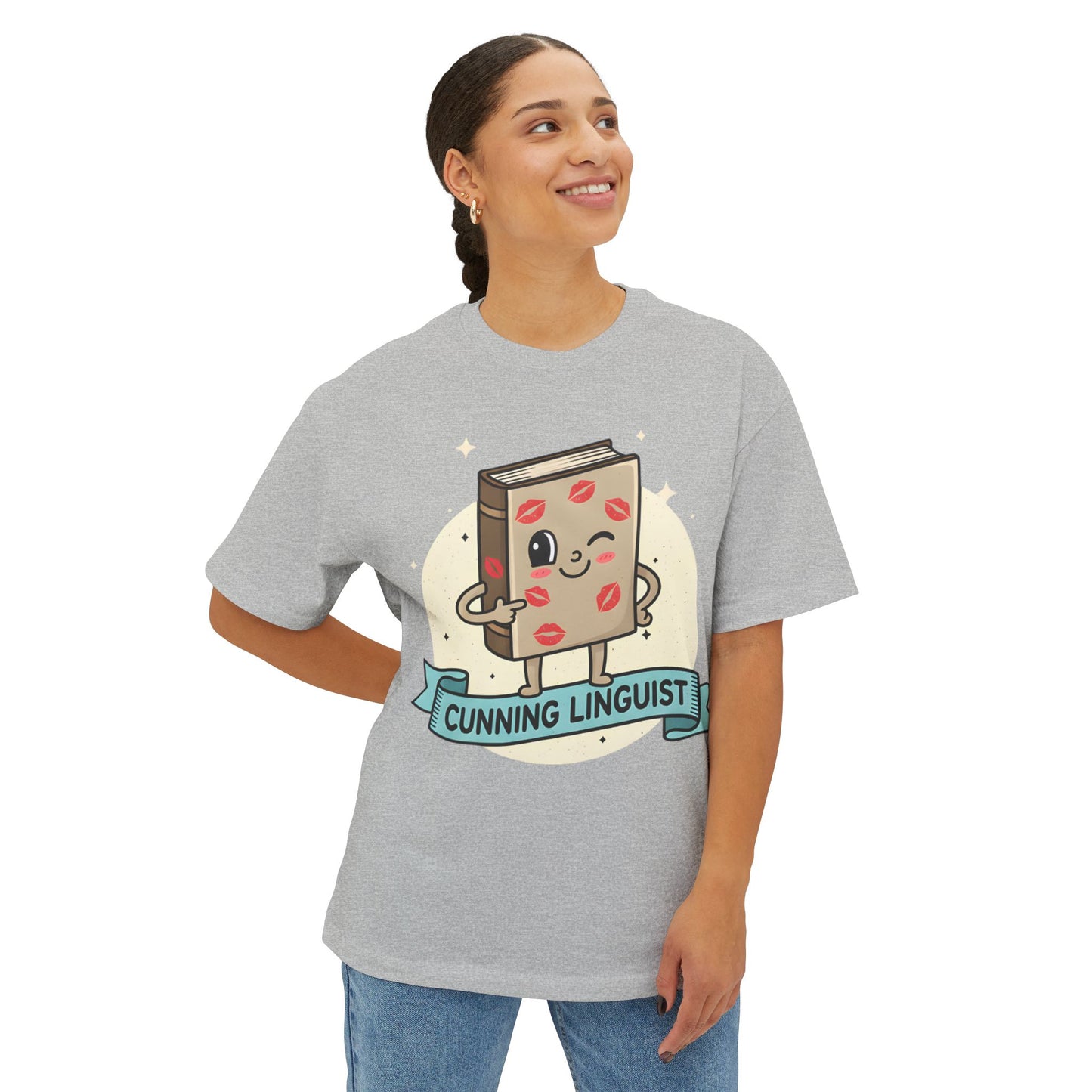 Cunning Linguist Unisex Oversized Tee