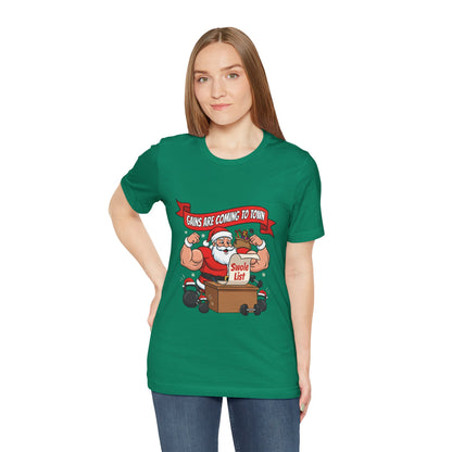 Gains Are Coming to Town Tee