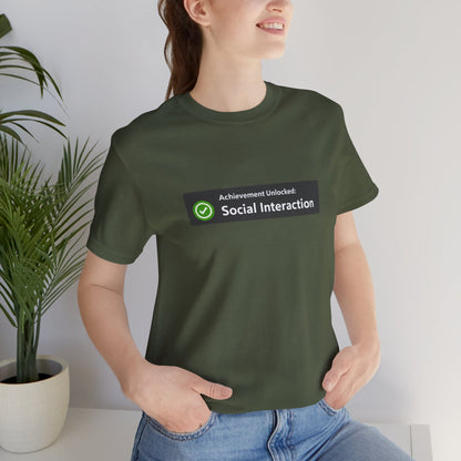 Social Interaction Achievement Tee