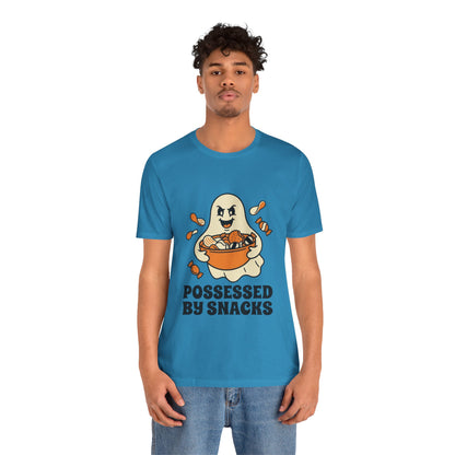 Possessed By Snacks T-Shirt – Cute Ghost Eating Candy Tee