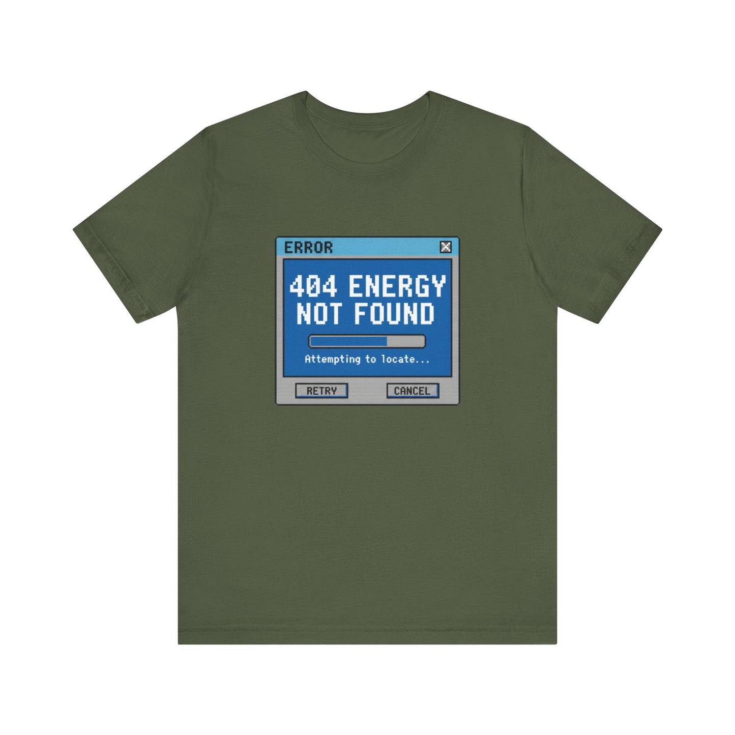 404 Energy Not Found Tee