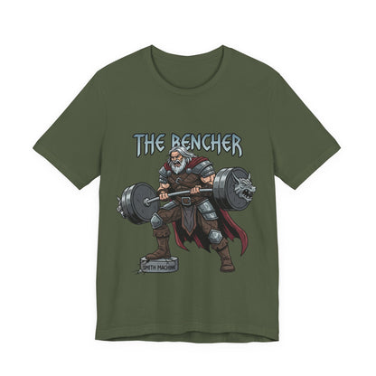 The Bencher T-Shirt — Viking Strength Gym Tee