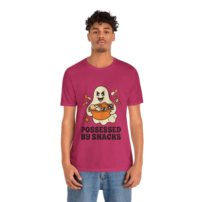 Possessed By Snacks T-Shirt – Cute Ghost Eating Candy Tee