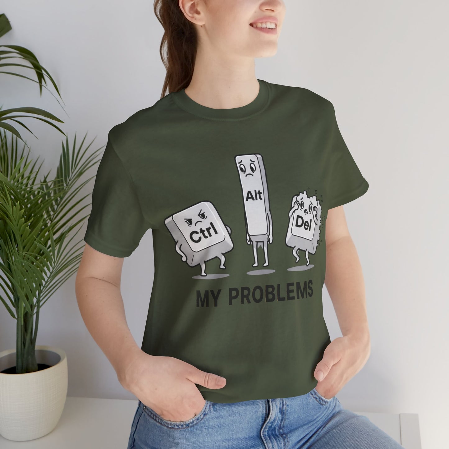 Ctrl Alt Del My Problems Tee
