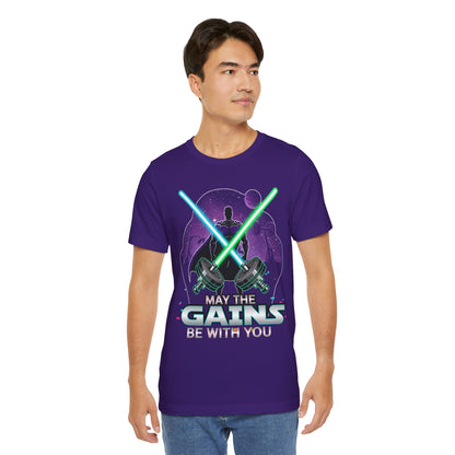 May The Gains Be With You Tee