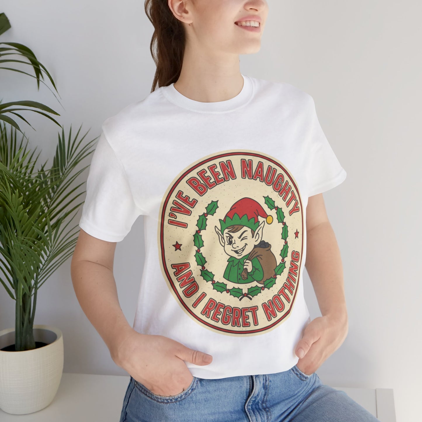 Naughty Elf Tee