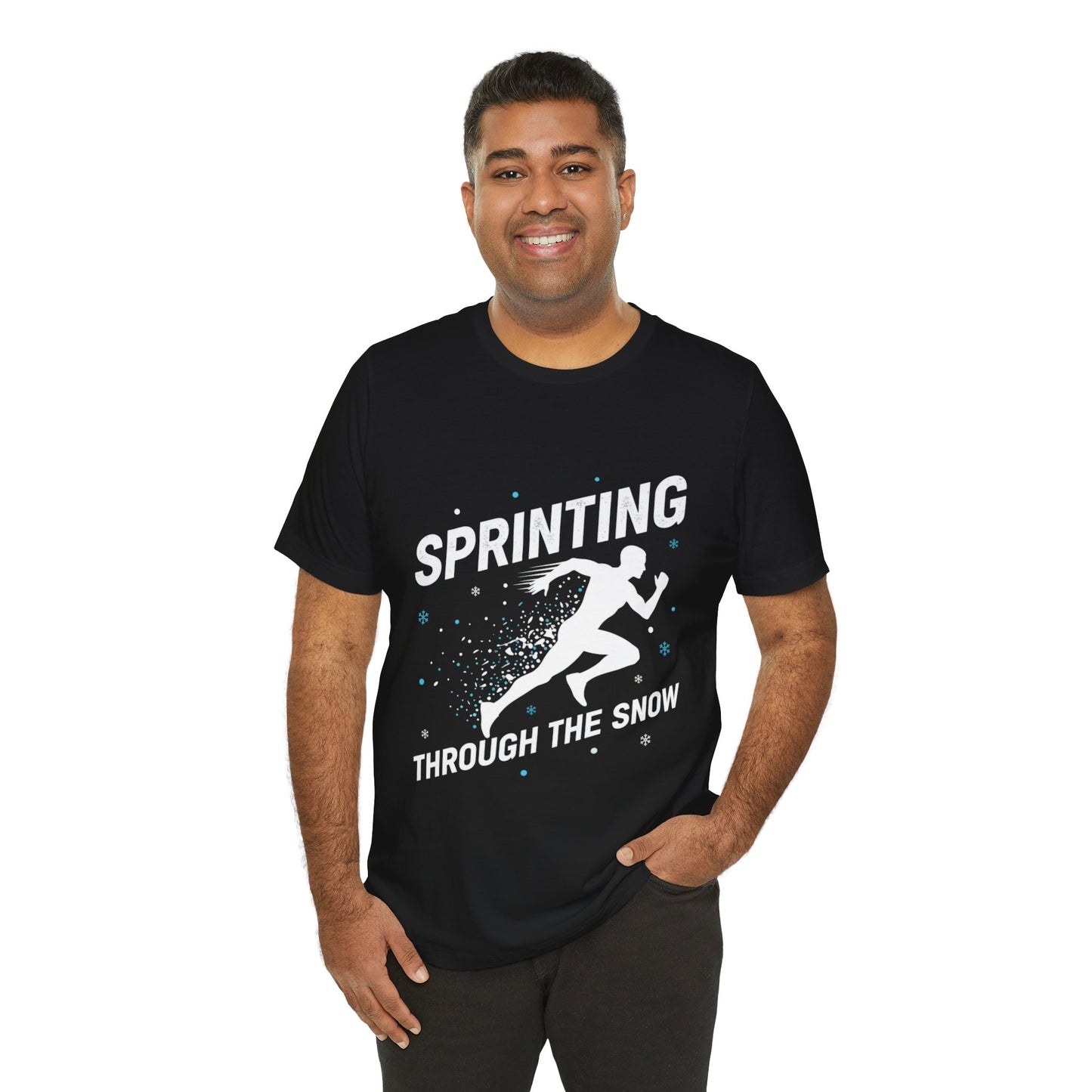 Sprinting Through The Snow T-Shirt